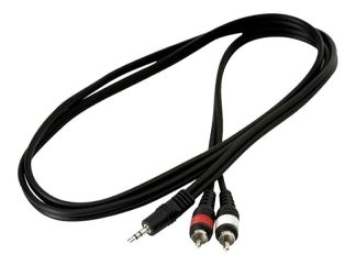 Cable 1 Mini Plug A 2 Rca Warwick Rcl 20902 D4