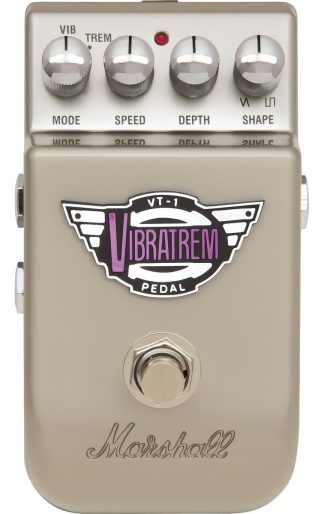 Marshall Vt1 Vibratrem Pedal Tremolo Vibrato Color Beige