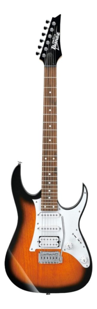 Guitarra Eléctrica Ibanez Rg Gio Grg140 Soloist De Okoume Sunburst Con Diapasón De Amaranto