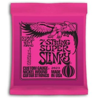Ernie Ball Eb2623 009 7 Cuerdas Encordado Guitarra Electrica
