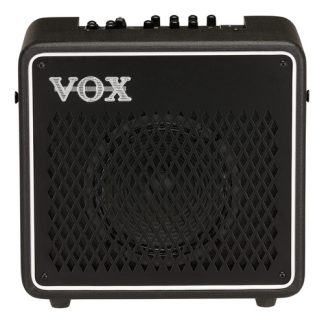 Amplificador De Guitarra Vox Vmg50 Combo Con Efectos Color Negro
