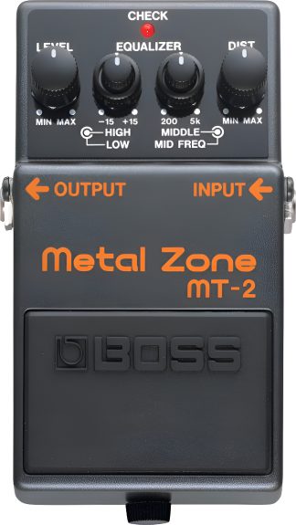 Boss Mt2 Metal Zone Pedal Distorsion Hi Gain