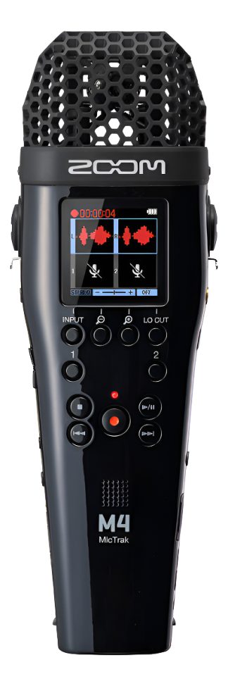 Zoom M4 Mictrak Grabador Digital 2 Canales Usb C