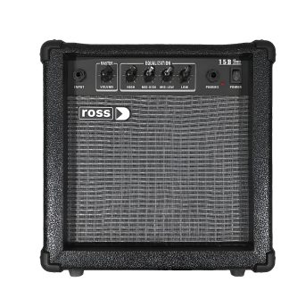 Amplificador Bajo Ross B15 Combo 15w Transistor 6.5 Negro