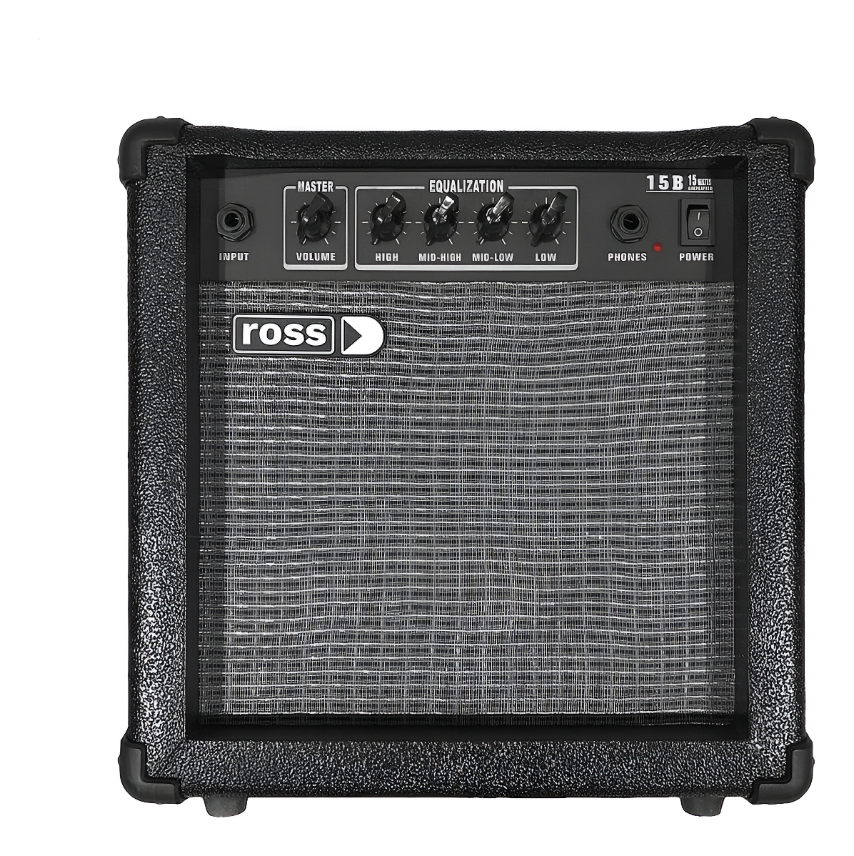 Amplificador Ross B15 Para Bajo De 15w Color Negro C