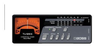 Afinador Cromatico Boss Tu12ex Guitarra Bajo Caja Cerrada
