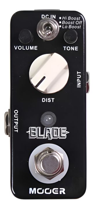 Mooer Blade Pedal Distorsion Hi Gain Metal True By Pass