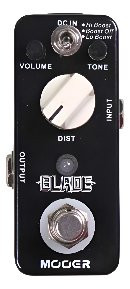Mooer Blade Pedal Distorsion Hi Gain Metal True By Pass