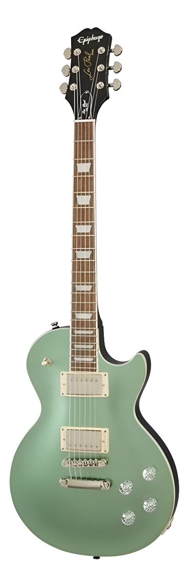 Guitarra Eléctrica EpiPhone Modern Les Paul Muse Caoba Verde Metalizado