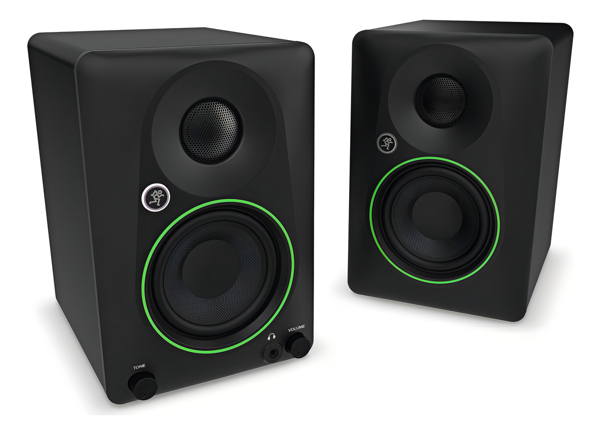 Monitores De Estudio Mackie Cr3.5 De 9 Cm Y 3.5 Pulgadas Con Negro