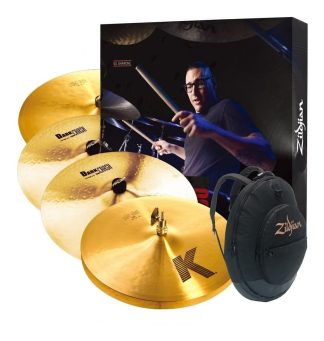 Zildjian Kp100 Set K Series Lhh15 Dtc17 Dtc19 Lr22 Funda