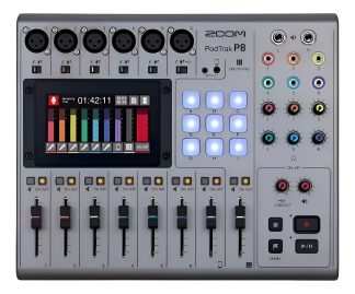 Zoom P8 Grabador Portatil 6 Canales Placa Usb