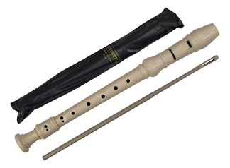 Hohner Flauta Dulce Soprano 3 Cuerpos Con Limpiador