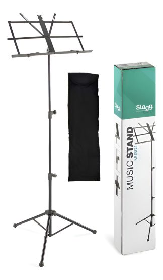 Stagg Musq4 Atril Para Apoyar Partituras 3 Tramos Funda