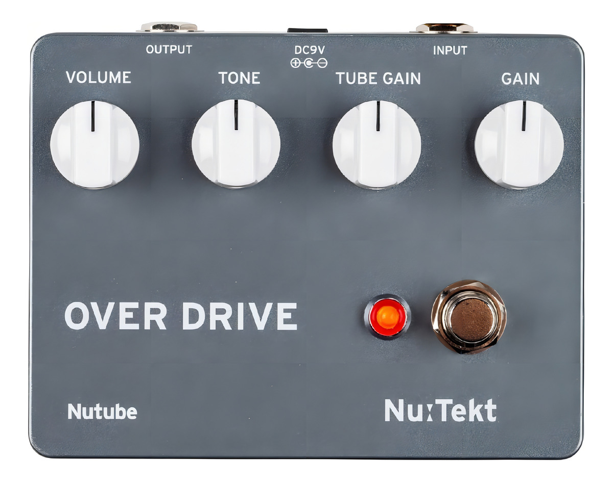 Korg Od-s Pedal Overdrive Gris Para Guitarra Eléctrica Con Nutube