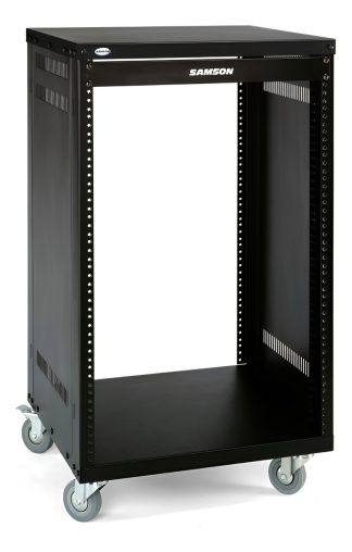 Samson Srk21 Rackera Metalica Con Ruedas 21 Unidades