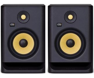 Monitor De Estudio Activo Krk Rokit 7 G4 145w Gris Oscuro 7 Negro