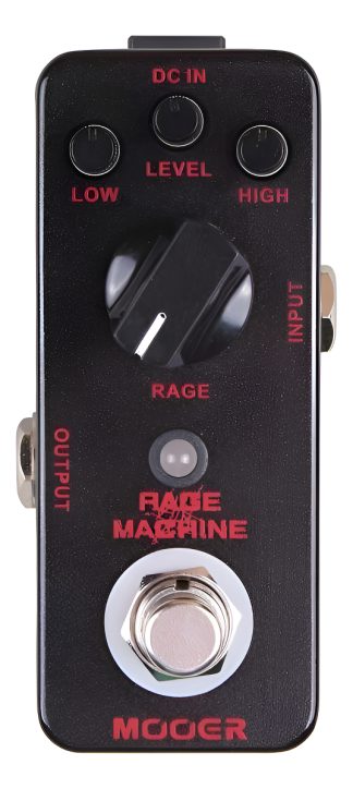 Mooer Rage Machine Pedal Distorsion Hi Gain Metal Guitarra