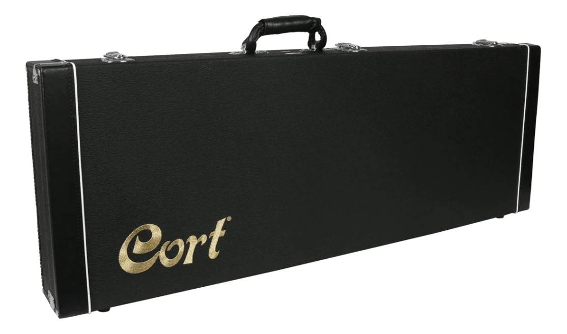 Estuche Cort Guitarra Eléctrica Rectangular Cgc 70 Negro