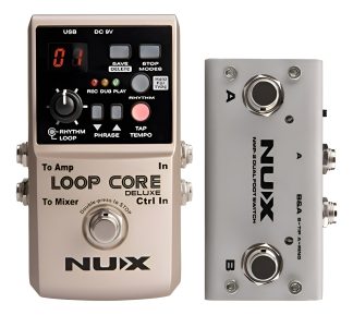 Nux Loop Core Deluxe Pedal Looper True By Pass