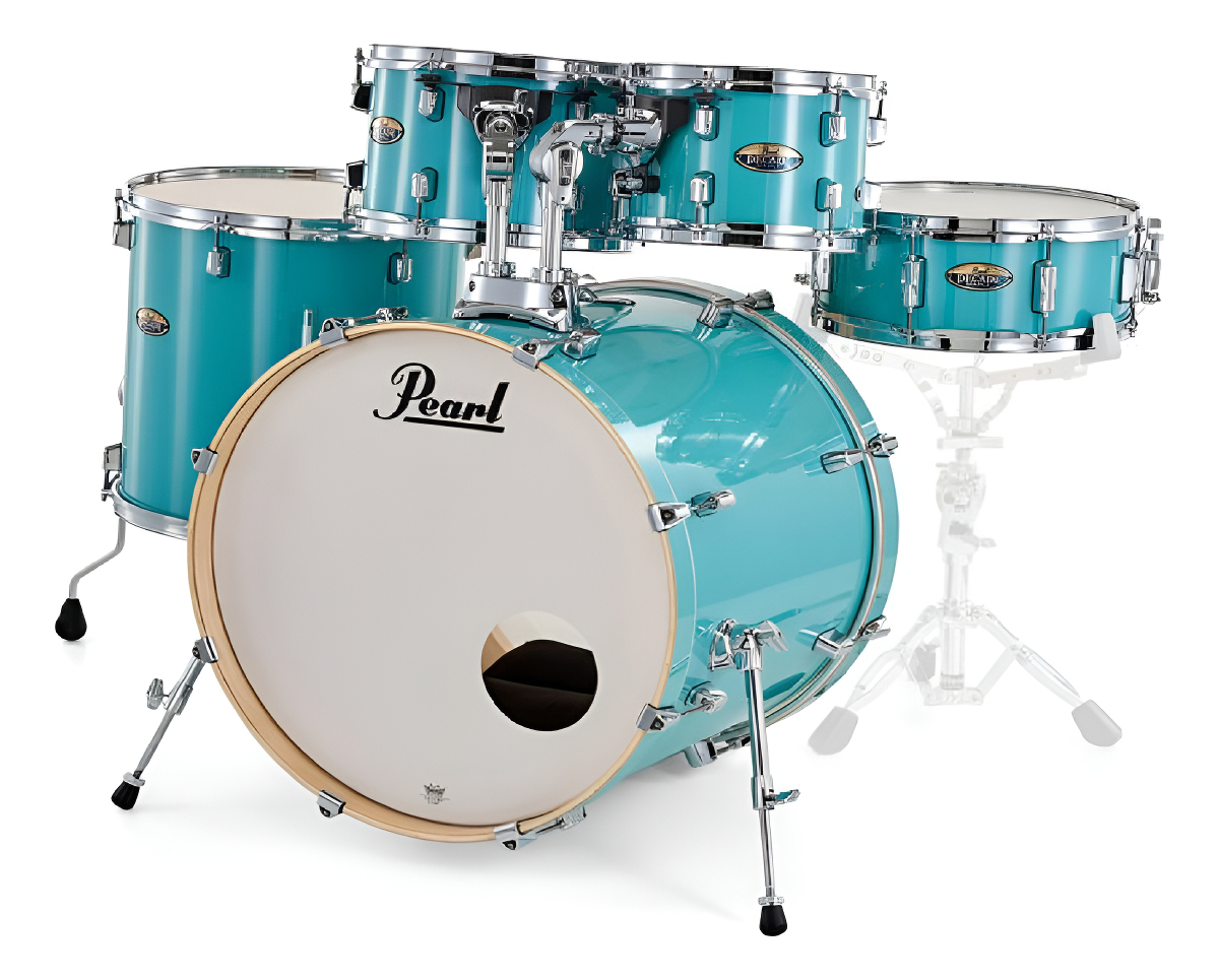 Pearl Dmp905p Decade Maple Bateria 5 Cuerpos 20 10 12 14 14 Color Ice Mint