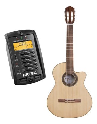 Fonseca 41kec Mate Guitarra Electro Criolla Corte Y Pre Amp