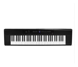 Piano Digital Artesia A61 61 Teclas Semipesadas Sensitivas Color Negro
