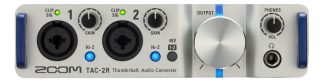 Interface Placa Audio Macbook Zoom Tac-2r Thunderbolt Color Plateado