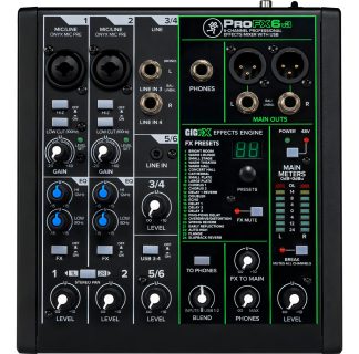 Consola Mackie Profx6v3 De Mezcla