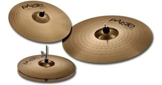 Paiste 201 Universal Set Hi Hat 14 Crash 16 Ride 20 Diámetro 14 In