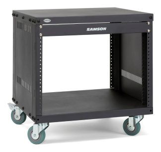 Samson Srk8 Rackera Metalica Con Ruedas 8 Unidades