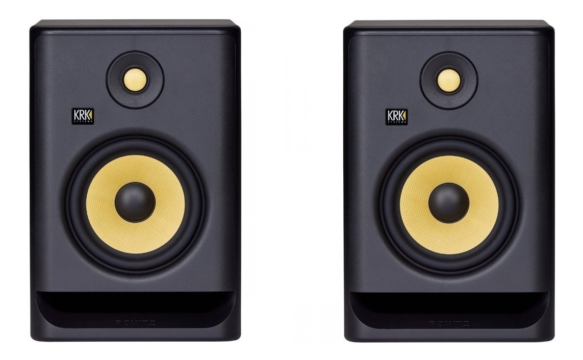 Krk Rp7 G4 Monitores 7 Potenciado Estudio Par