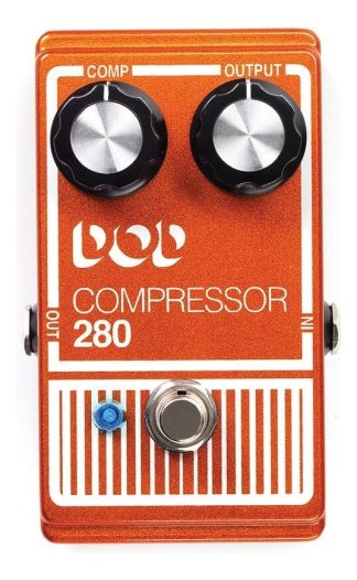 Pedal Compresor Dod Comp 280 Naranja Guitarra Eléctrica 9v