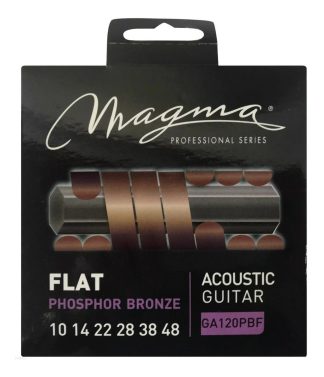 Magma Ga120pbf Encordado Para Guitarra Acustica Flat