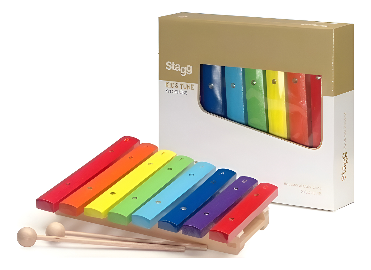 Stagg Xylo8 Xilofon De Madera 8 Notas Colores