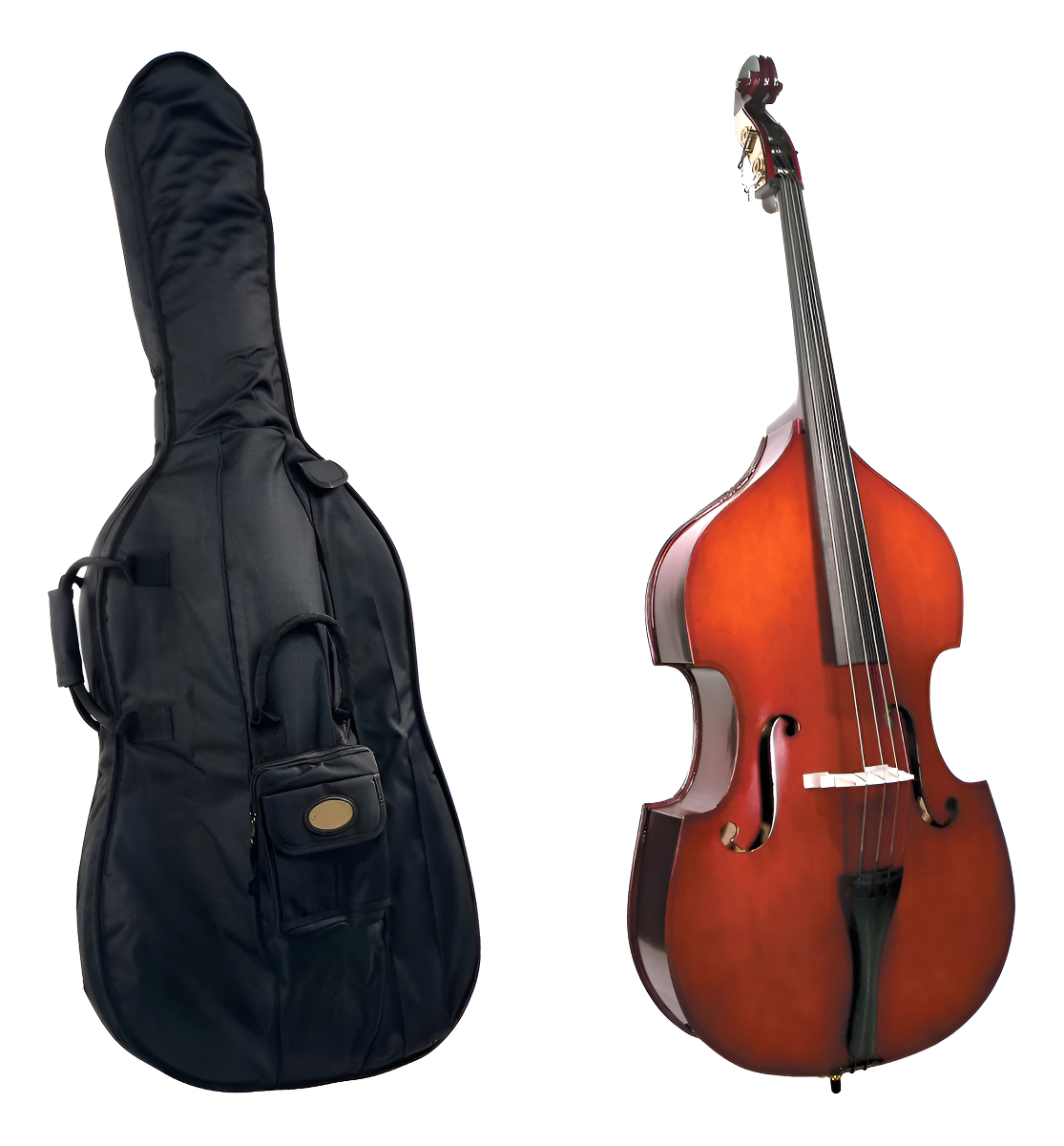 Cremona Sb1 Contrabajo 3/4 Pino Maple Con Funda