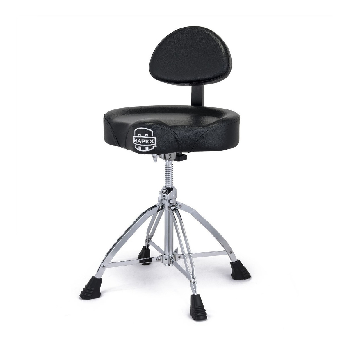 Mapex T875 Banqueta Bateria Con Respaldo Moto Acolchada