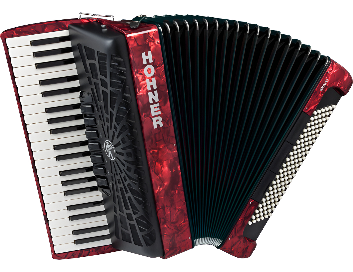 Hohner Bravo 3 120 Acordeon A Piano 120 Bajos 41 T 5(7)r