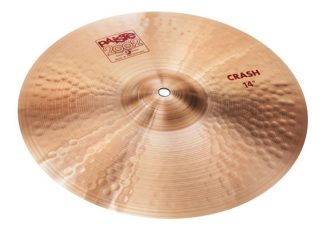 Platillo Crash Paiste 2002 14 Pulgadas Brillante Y Versátil