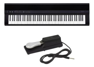 Piano Digital Medeli Sp201 Plus 88 Teclas Pesadas Con Pedal Midi Negro