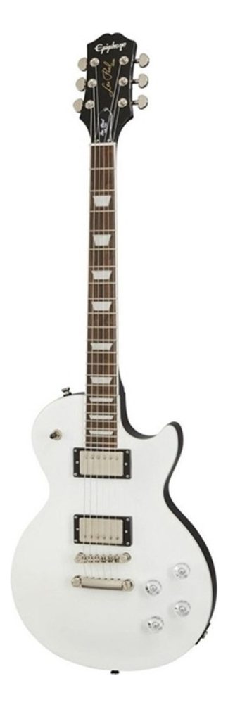Guitarra Eléctrica EpiPhone Les Paul Muse Caoba Pearl White Humbucker
