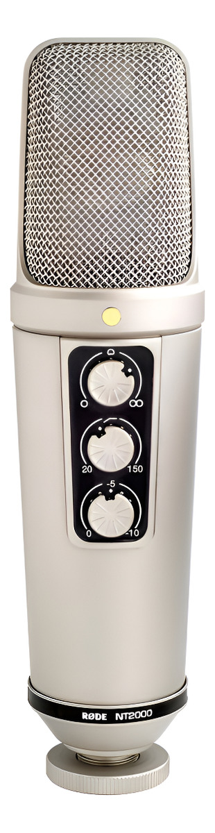 Rode Nt2000 Microfono Condenser Multipatron Incluye Susp Val