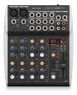 Behringer Xenyx 1002sfx Mezclador De 10 Canales Efectos Usb