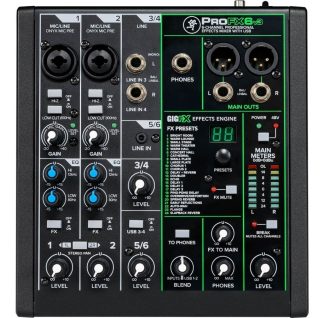 Mackie Pro Fx6 V3 Mixer 6 Canales Usb Efectos