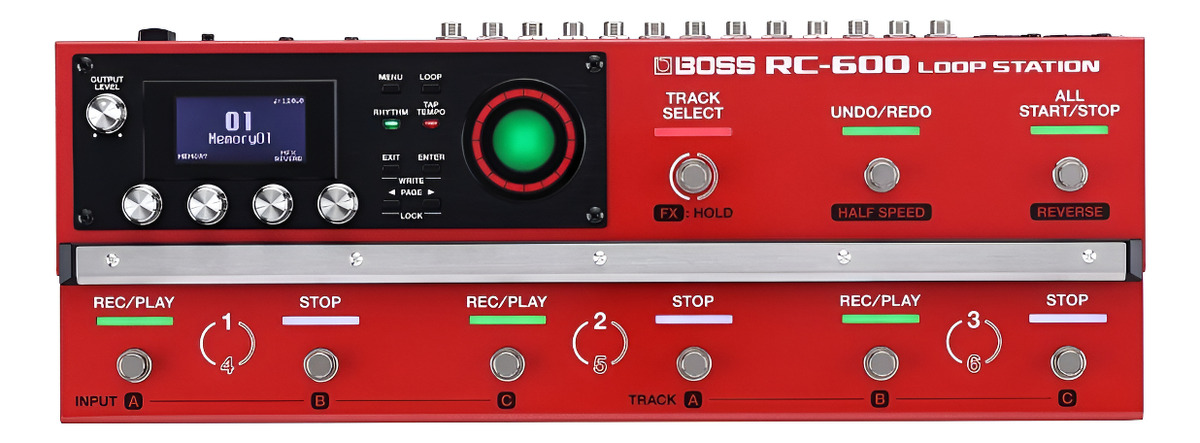 Boss Rc600 Loop Station Pedalera Looper