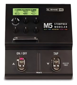 Line 6 M5 Stompbox Pedalera Multi Efectos Para Guitarra