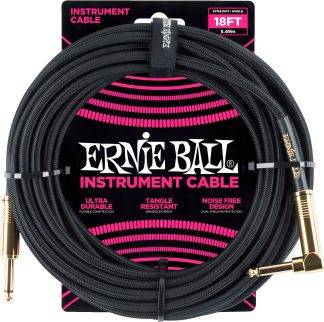Ernie Ball P06086 Cable Instrumento Tela Angular 6 Metros