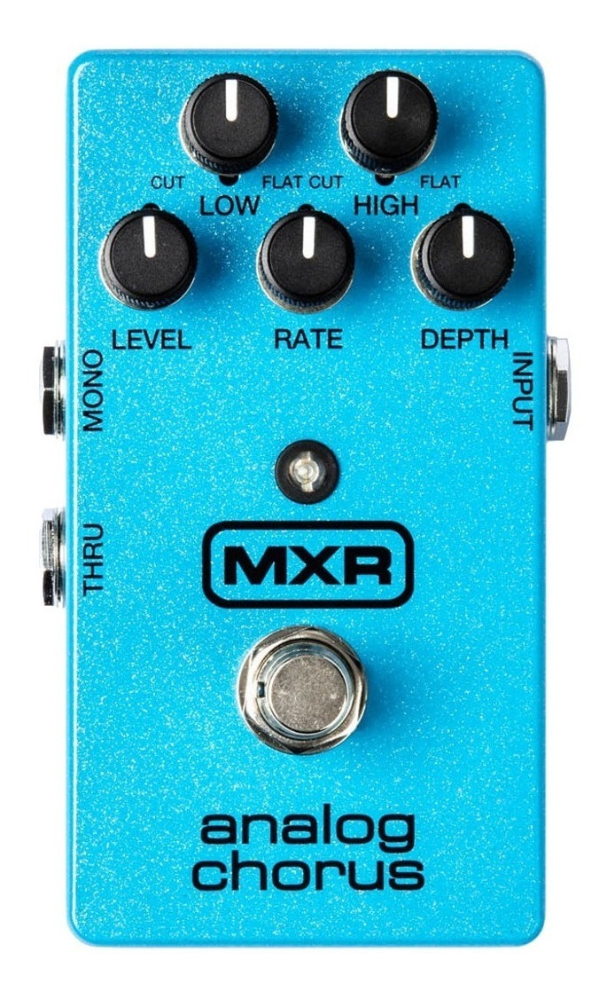 Pedal Chorus Analógico Mxr Analog Chorus M234 Azul Para Guitarra Eléctrica