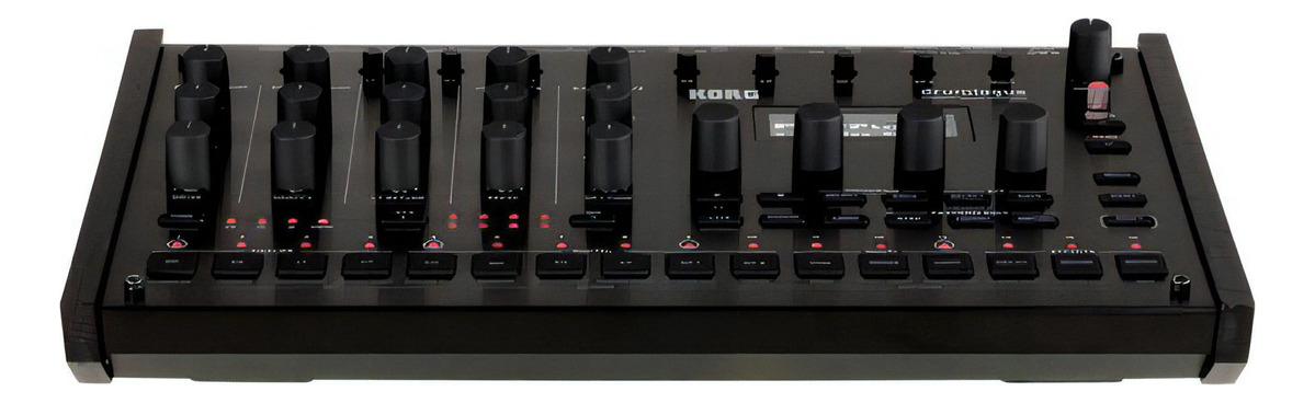 Caja Ritmos Hibrida Korg Drumlogue Polifonía 64 Usb Color Negro