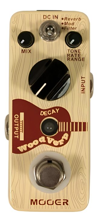Mooer Woodverb Pedal Reverb Guitarra Acustica